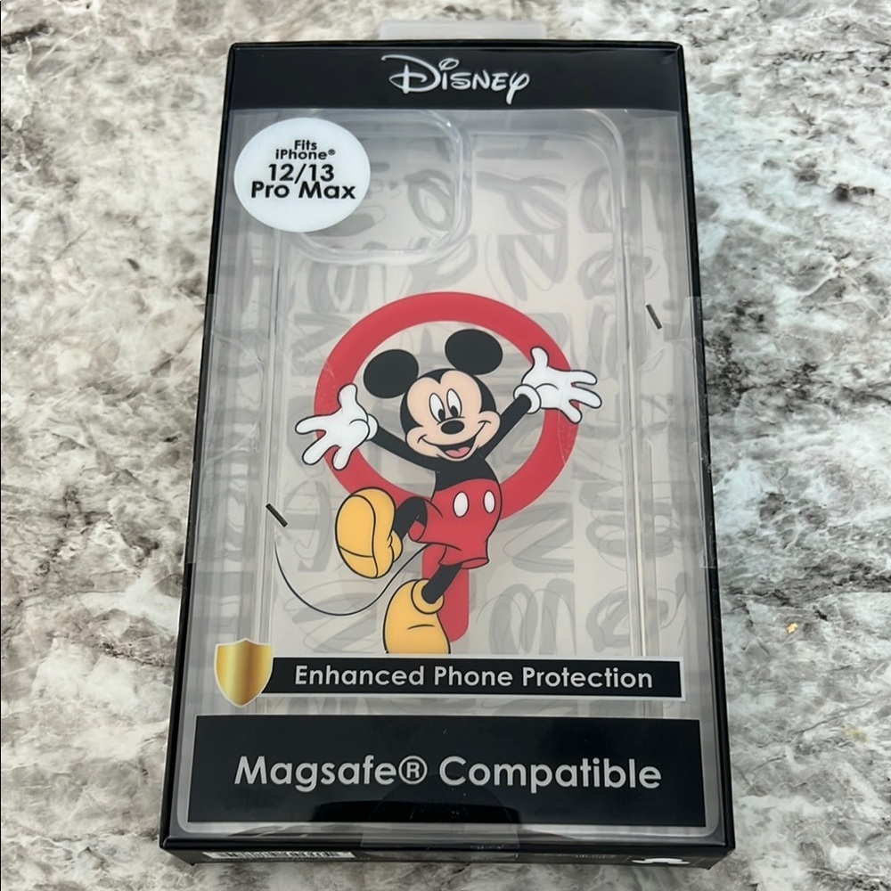Disney iPhone 12/13 Pro Max Case - Black and Red